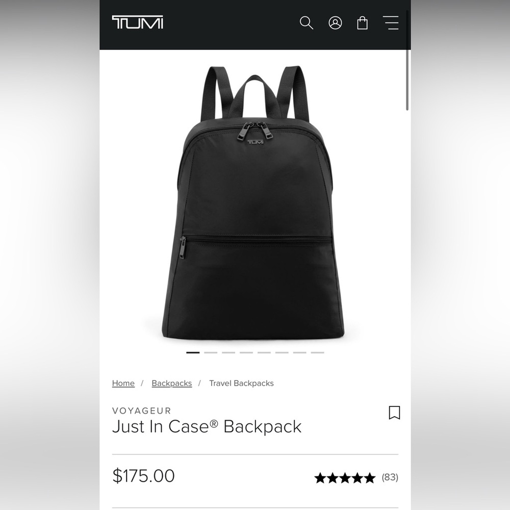 Tumi Just In Case Backpack